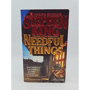 VTG Needful Things By Stephen King 1992 First Signet Printing Paperback